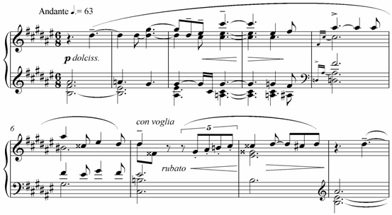 Musical example